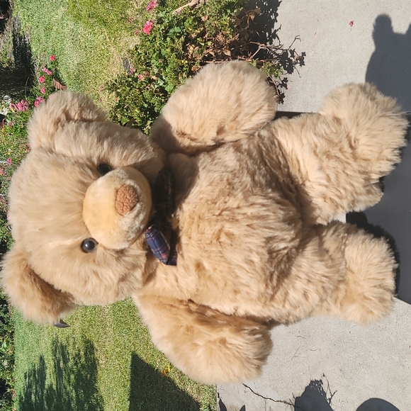 Plush Life Size Snugly Soft fluffy Teddy Bear SZ 3 feet - Picture 7 of 7